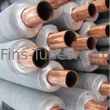 DELLOK Aluminium TP304L 0.4mm tabung sirip tertanam