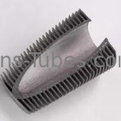 DELLOK Aluminium Fin Tube 1100 Kekerasan 0,45mm Terkelupas