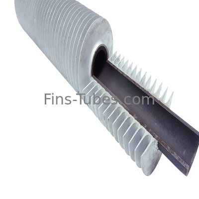 DELLOK Pendinginan Karbon Gr A1 Bi Metal EN10204 Tabung Fin yang Diekstrusi