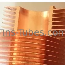 DELLOK Solid Plain Tinggi Radiator Tinggi 10,5mm Tembaga paduan tabung bulat