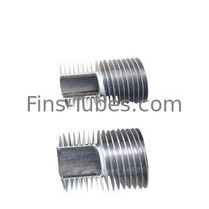 DELLOK Air Cooler Free Middle Ends 6063 Aluminium Fin Tube yang Diekstrusi
