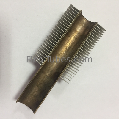 DELLOK Cold Draw Heat Exchanger A179 Karbon Steel Fin Tube Tanpa jahitan