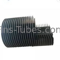 DELLOK Air preheater elips tabung sirip baja karbon anodisasi