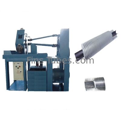 DELLOK Helicoidal Groove Cooling Brass Brone 380V Tube Finning Machine