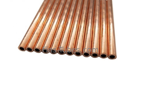 DELLOK Tembaga paduan tabung bulat Astm B88 C2400 5 Inch untuk AC